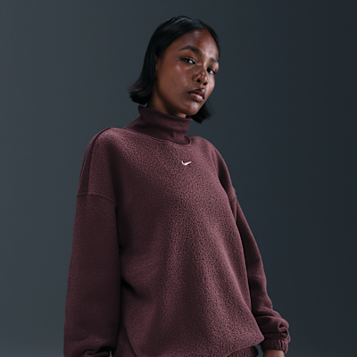 Nike Sportswear Phoenix Plush Women's Cozy Fleece Oversized Mock